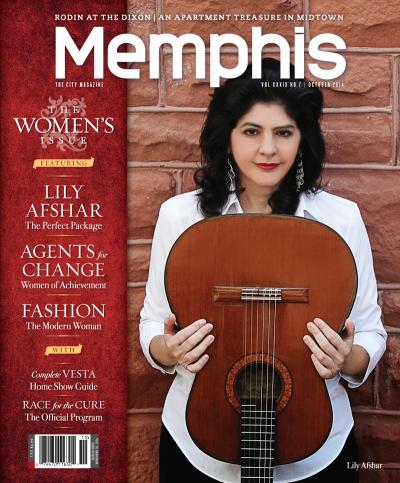 Memphis Magazine Lily Afshar Cover